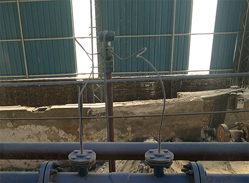 聞喜玻璃廠(chǎng)使用楔形流量計(jì)測(cè)量高爐煤氣